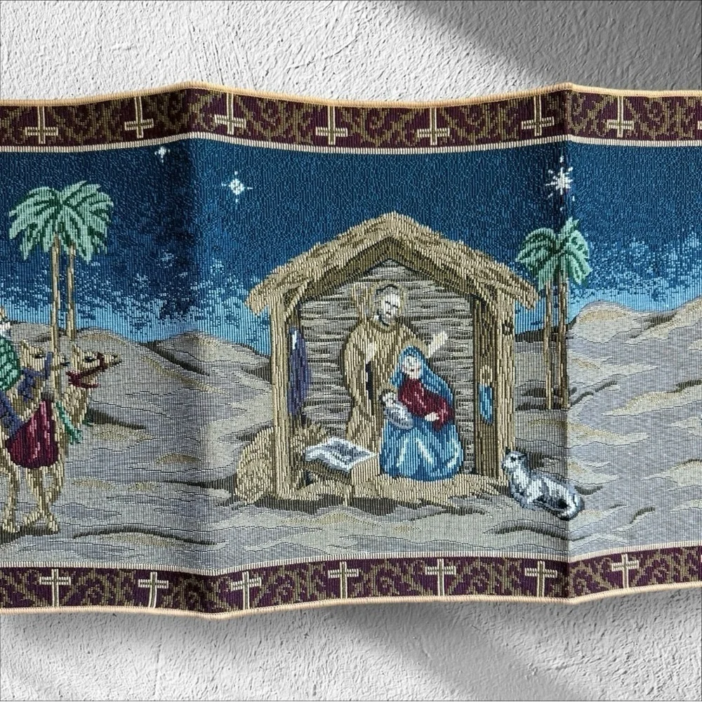 Nativity Tapestry- New In Package